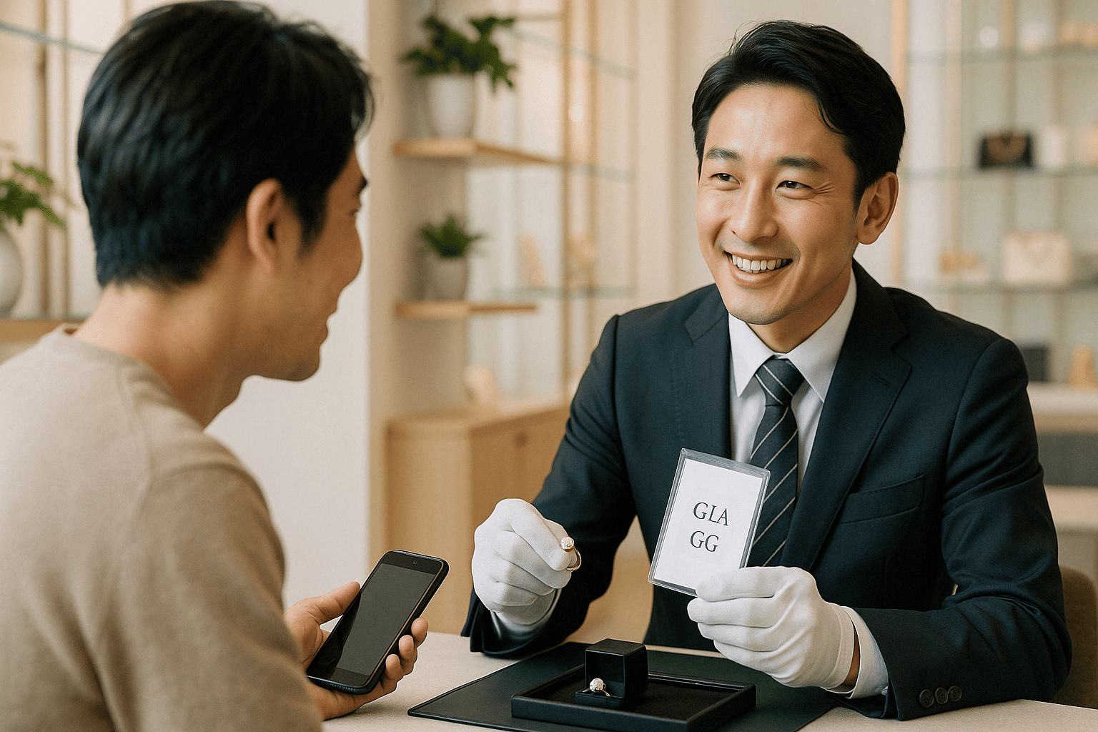 ウォッチニアン買取専門店の強み(鑑定士、総合評価、高額査定)を示すイメージ