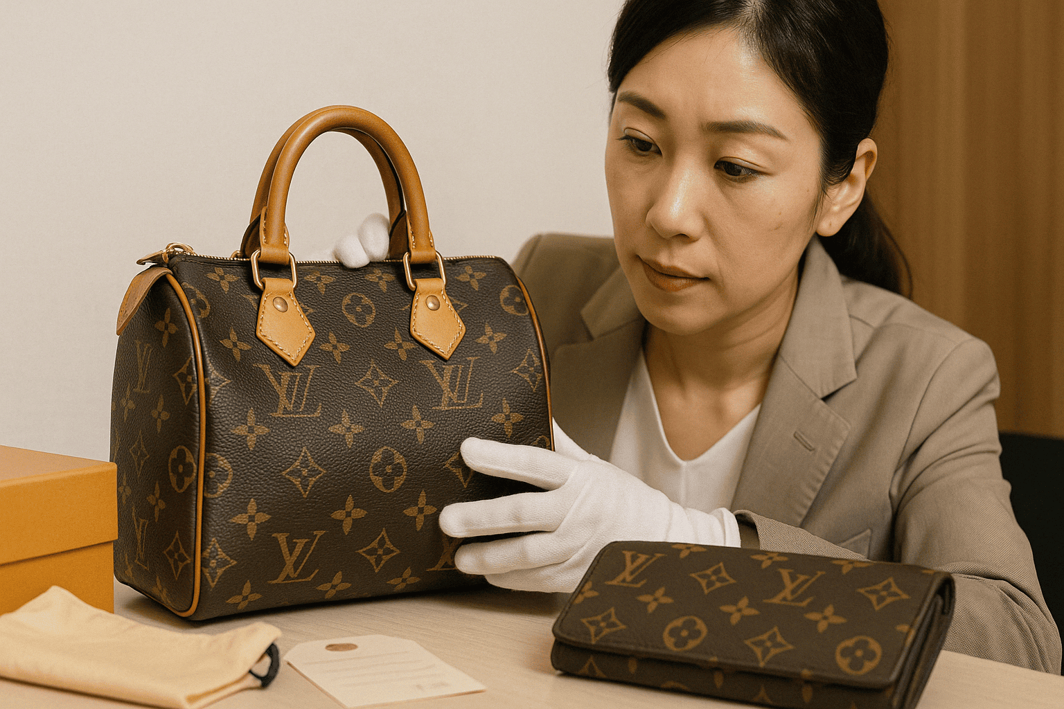 ヴィトンの査定ポイント(状態、シリアルナンバー、付属品)