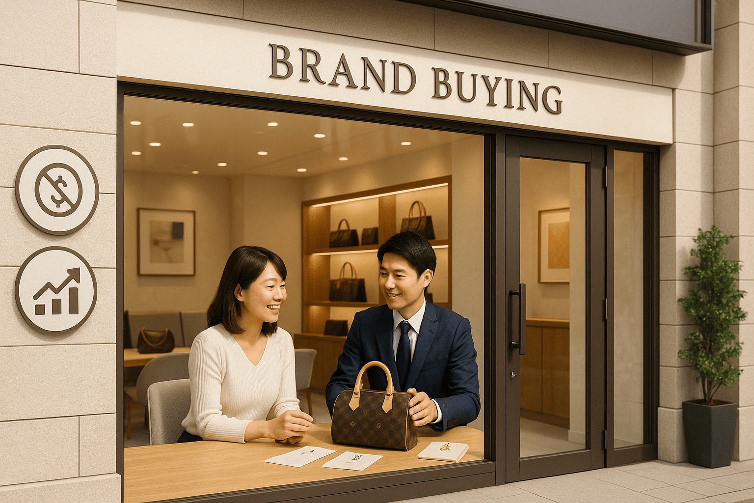 信頼できるヴィトン買取専門店の安心感を示すイメージ