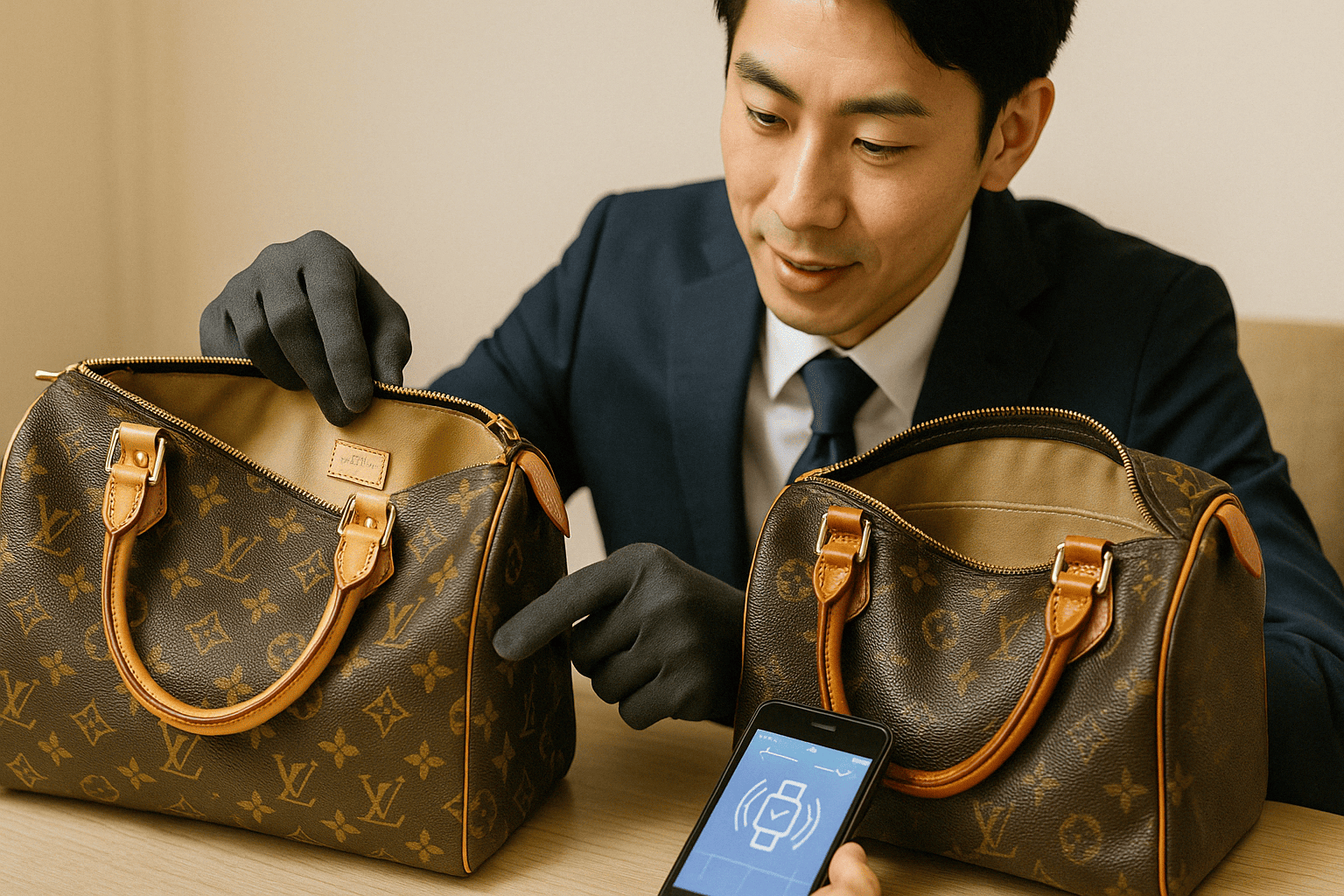 ヴィトン製品のシリアルナンバーやICチップが買取価格に与える影響
