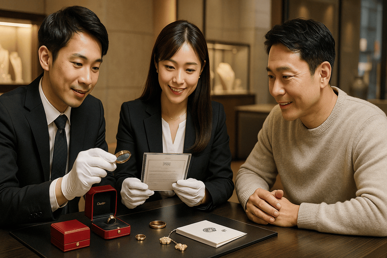 ウォッチニアン買取専門店の鑑定士がブランドジュエリーを総合的に評価