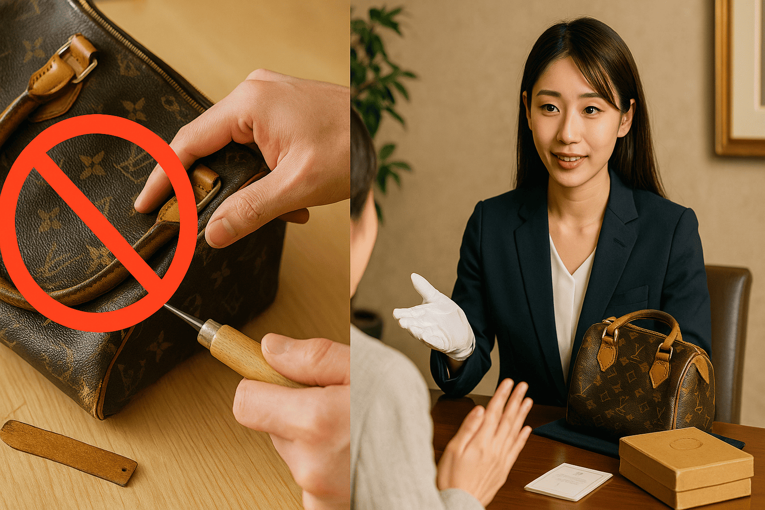 状態の悪いブランド品を少しでも高く売るためのコツ