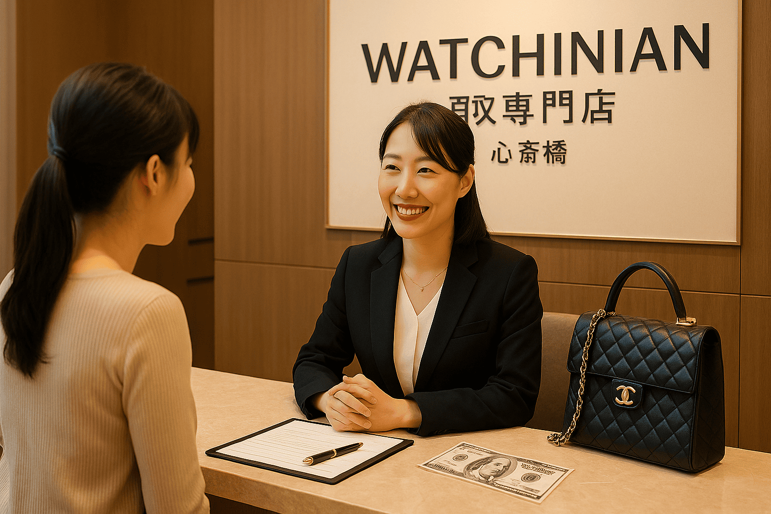 ウォッチニアン買取専門店 心斎橋店の安心Q&Aサポート