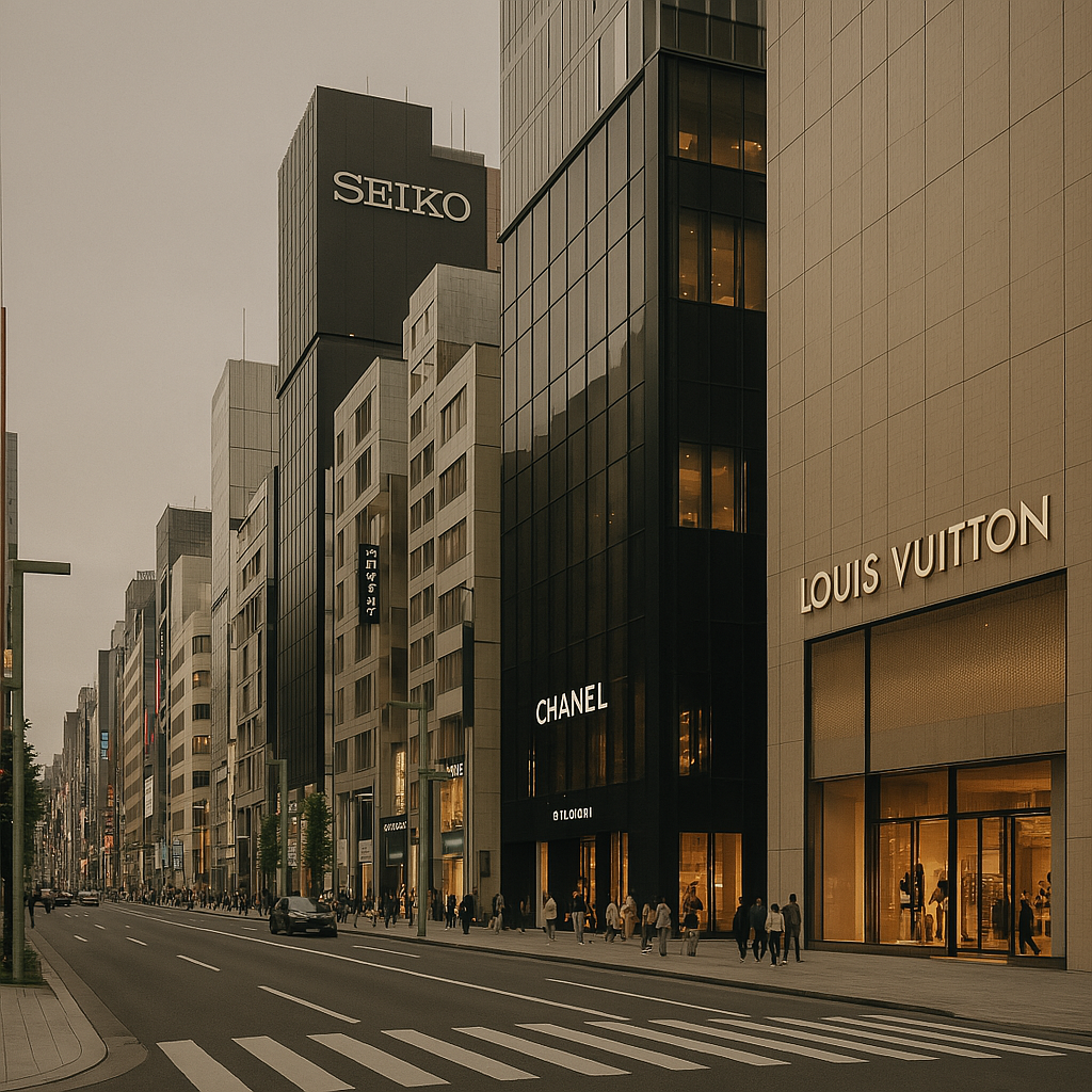 銀座のブランド買取市場の現状