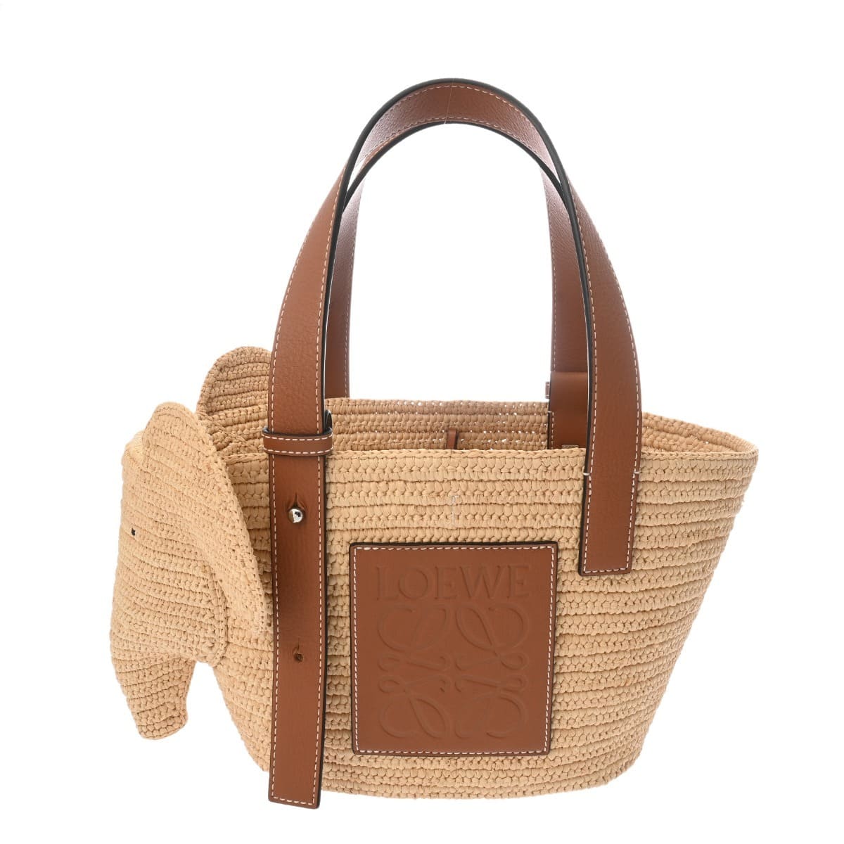 エレファント バスケット スモール ナチュラル/タン 買取実績