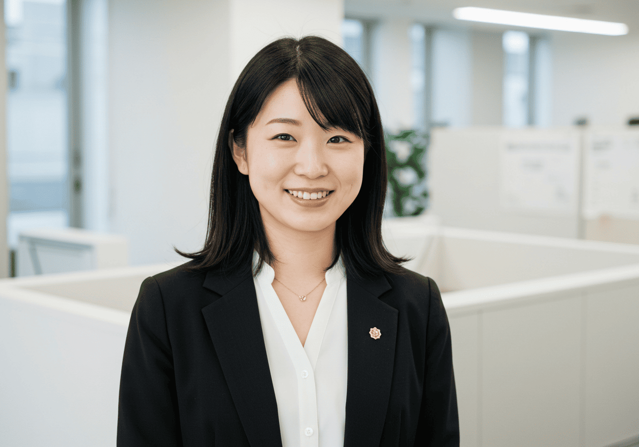 現金を受け取るお客様と笑顔の鑑定士のイメージ