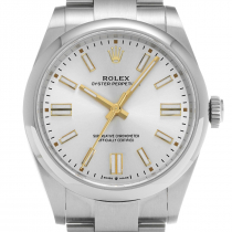 ロレックス オイスターパーペチュアル 134300 シルバー文字盤
